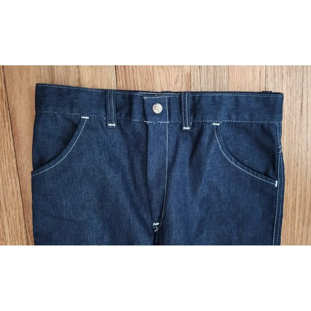 DEADSTOCK Vintage 1984 Jeans 30x32 NOS NWT Louisiana World Expo Embroidered Rare